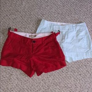 2 Banana Republic Shorts size 4